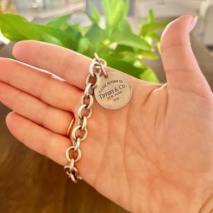 Authentic "Return to Tiffany & Co. New York 925 Silver" Bracelet